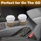 100 Pack 16 oz Disposable Coffee Cups with Lids and Sleeves Leak-Proof White Paper Cups, Insulated To Go Hot Beverage Cups
